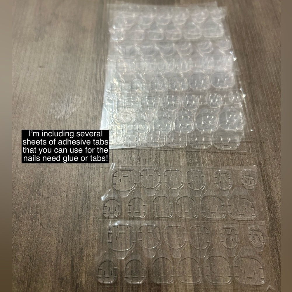 39 Press On Nails Bundle! Kiss impress Tip Beauty Sevenail and adhesive tabs NEW - Picture 5 of 5